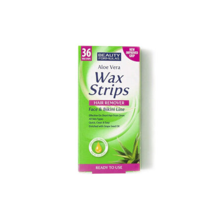 Wax Strips Hair Remover - Aloe Vera